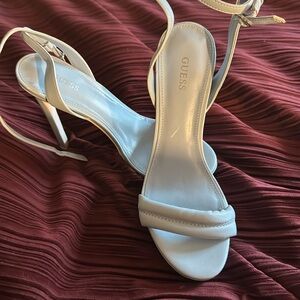 Guess sandal in baby blue.